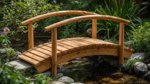 Membuat Jembatan Taman Sederhana dari Kayu Bengkirai