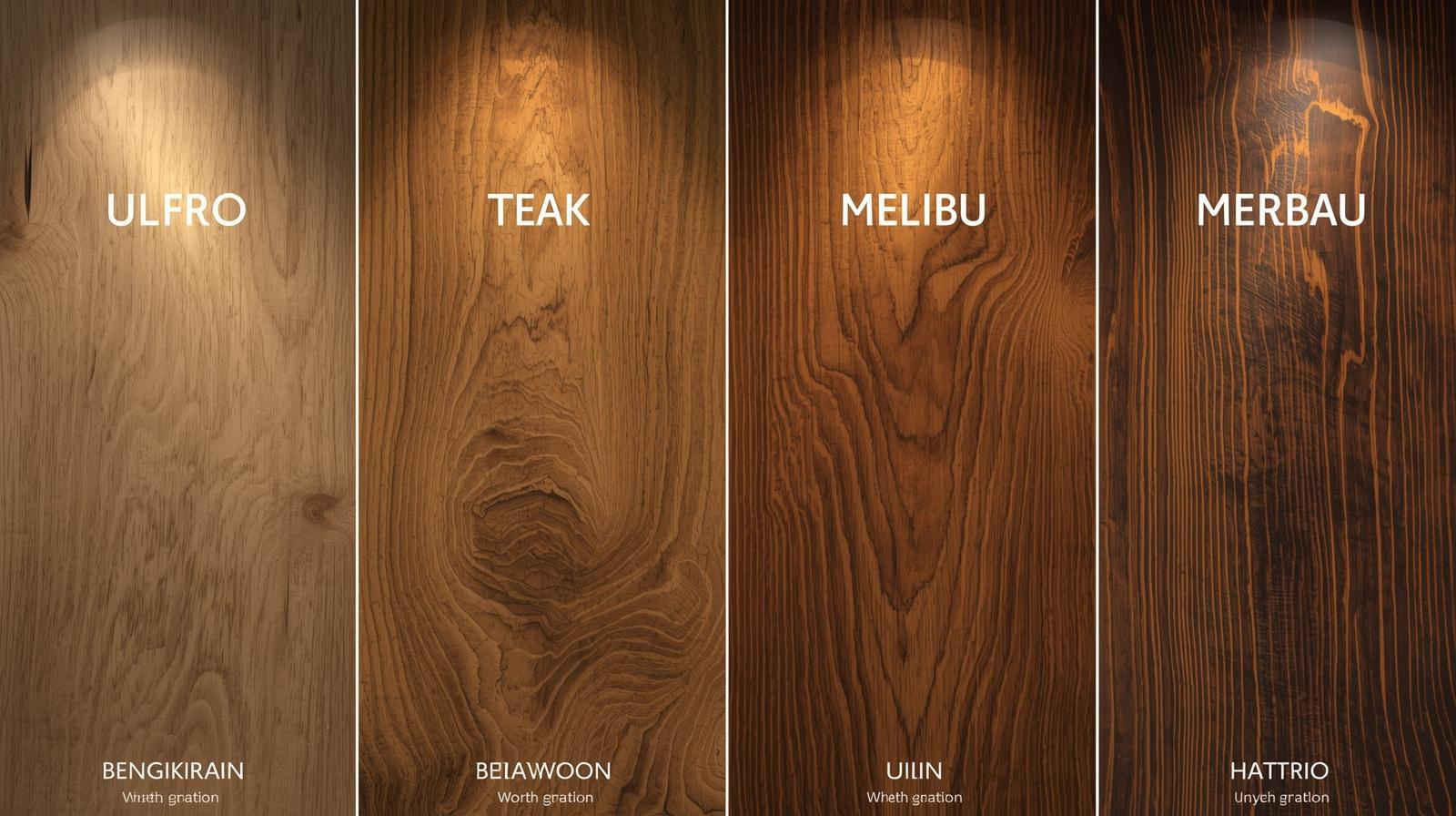 Pertarungan Kayu Terkeras Bengkirai vs. Jati, Merbau, & Ulin. Pilihan Terbaik Terungkap!