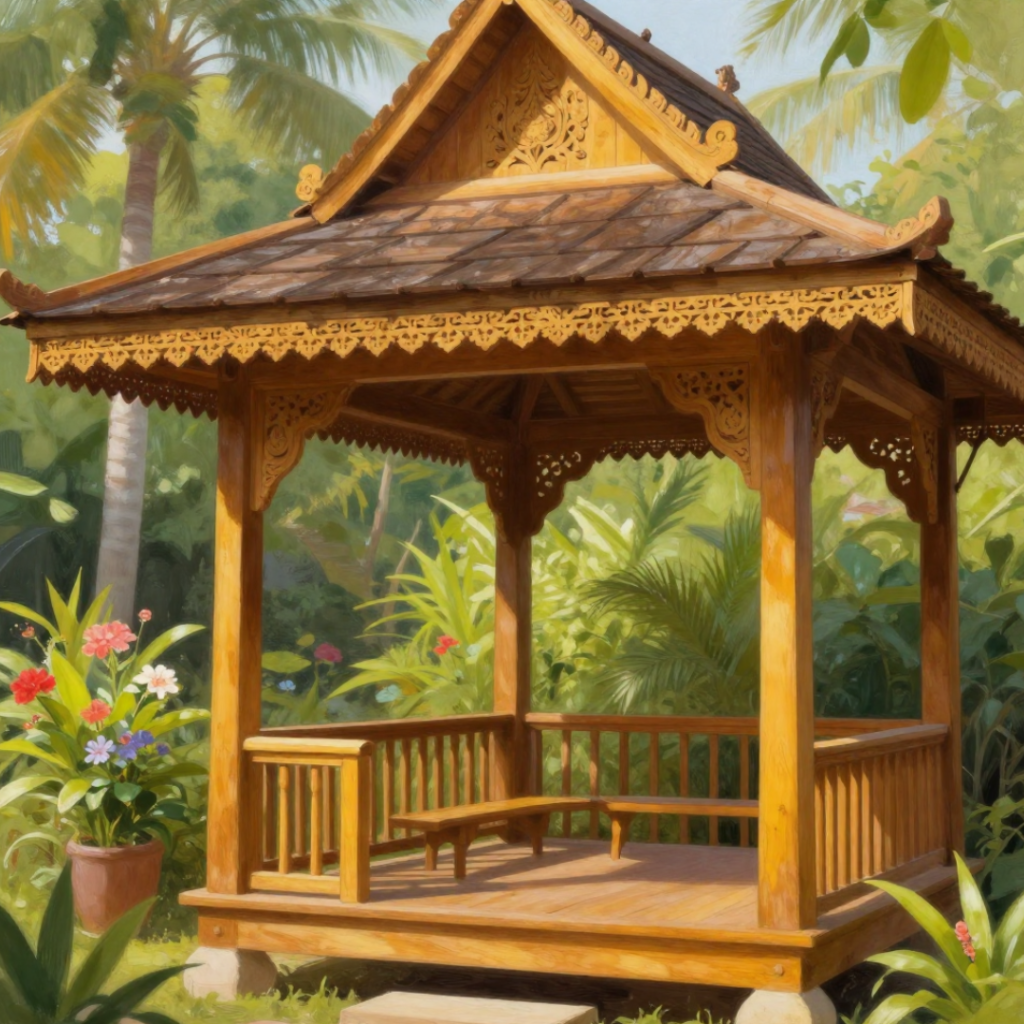 Kayu Bengkirai: Solusi Tangguh untuk Taman Kota, Jalur Pedestrian, dan Gazebo 2 ✅ | Jualkayu 2026 Kayu Bengkirai: Solusi Tangguh untuk Taman Kota, Jalur Pedestrian, dan Gazebo