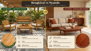 Kayu Bengkirai vs Nyatoh Kekuatan, Keawetan, dan Kesesuaian Pemakaian