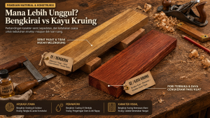 Bengkirai vs Kayu Kruing untuk Konstruksi Berat